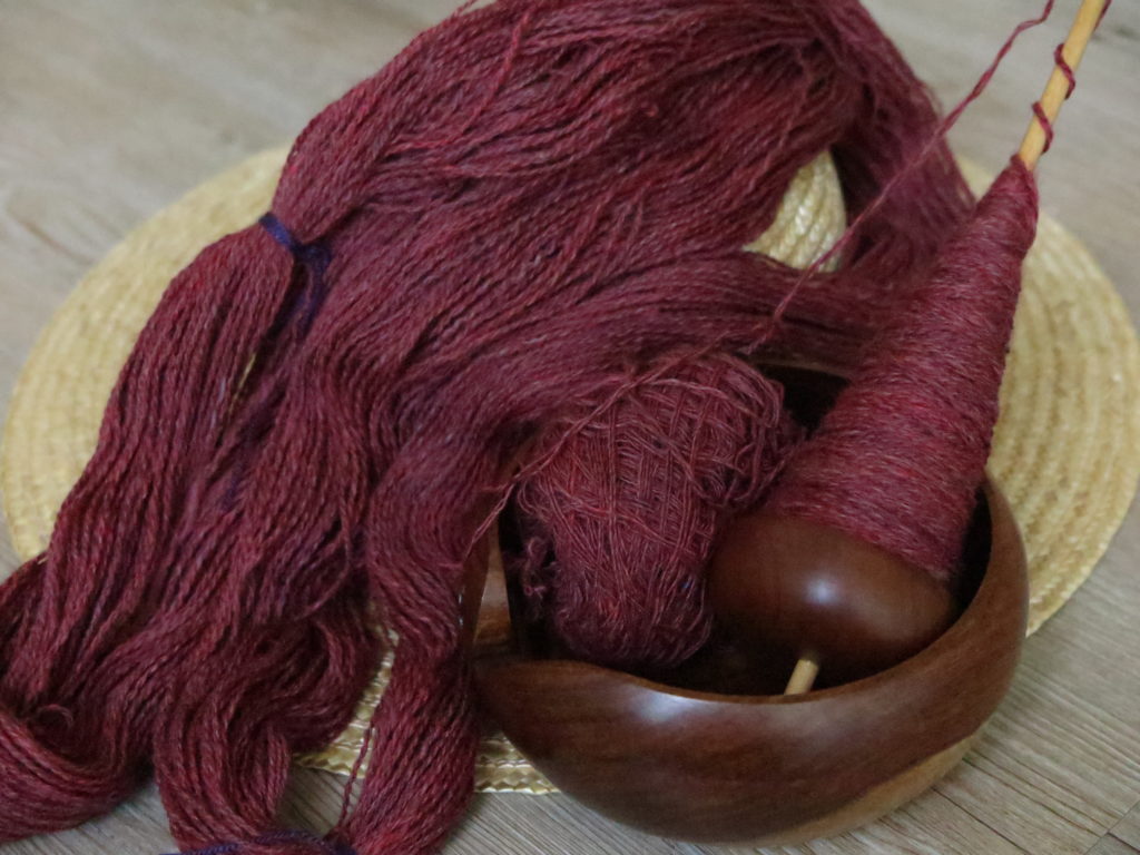 Spanish Dancer first skein