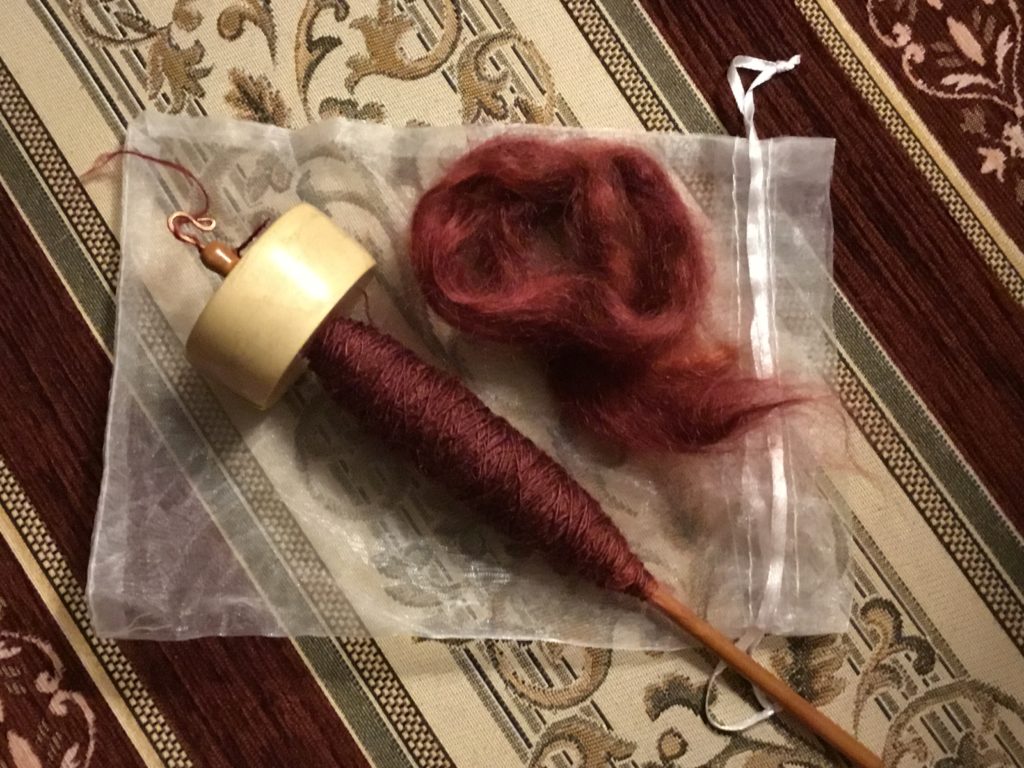 Pomegranate mohair