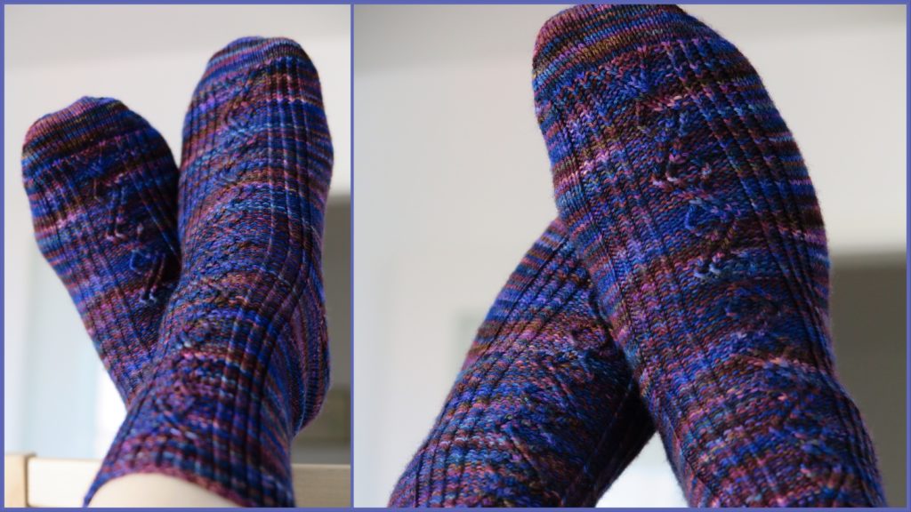 Finished McCulloch Socks