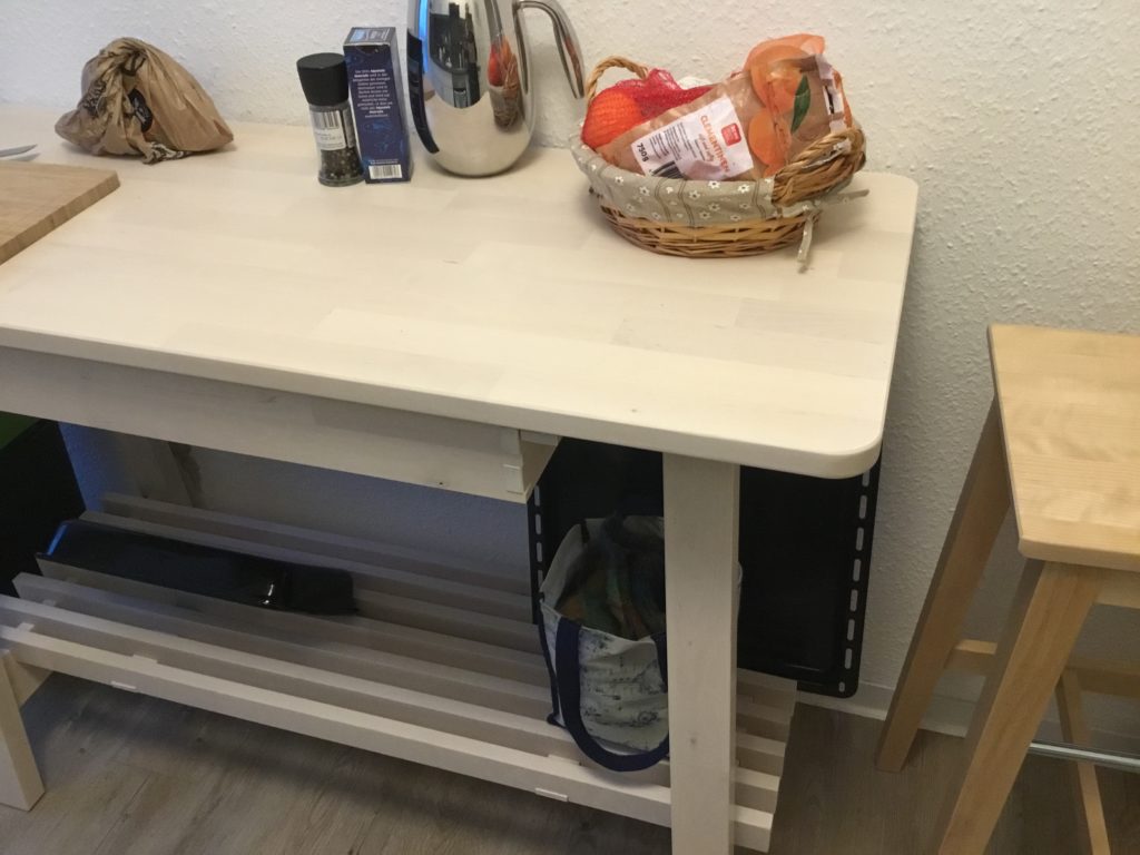 Kitchen work bench