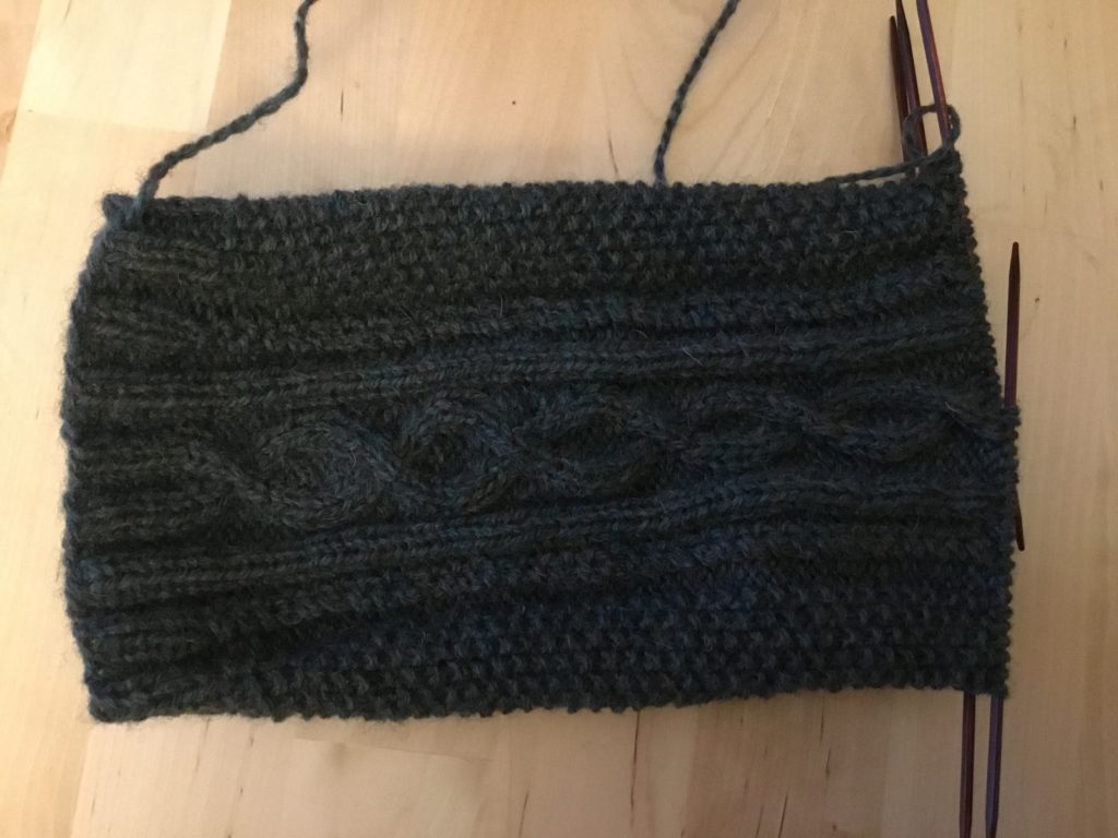 Leg warmer progress